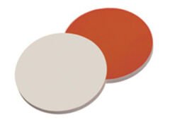 Septa 9mm, Kırmızı Kauçuk/Ptfe Beji, 45° Shore A, 1,0mm 100 Adet