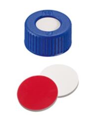 Kapak 9mm, Pp , Mavi, Orta Delili; Silikon Beyaz/Ptfe Kırmızı, 55° Shore A, 1.0mm 100 Adet