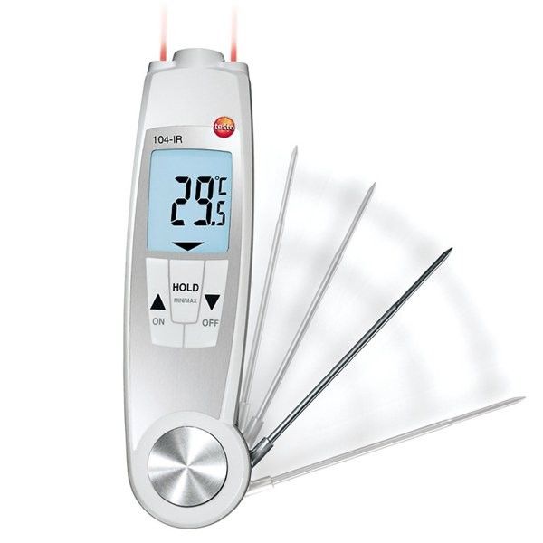 Testo 104 IR BT Akıllı Lazerli ve Problu Gıda Termometresi
