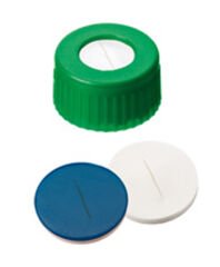 Kapak 9mm, Pp, Siyah, Orta Delikli, Ptfe Virginal, Silikon Beyaz/Ptfe Mavi, 55° Shore A, 1.0mm, Silanlanmiş 100 Adet