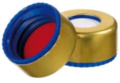 Kapak 9mm Pp, Mavi - Orta Delikli, Manyetikik Kapak Monte Edilmiş Vaziyetinde, Silikon/Beyaz/Ptfe Kırmızı 55° Shore A, 1.0mm 100 Adet