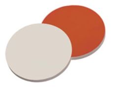 Septa 11,35mm, Kauçuk Kırmızı/ Ptfe Beji, 45° Shore A, 1,0mm 100 Adet