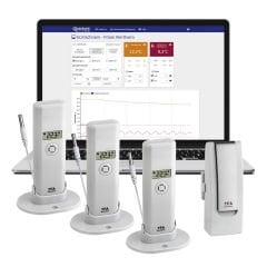 3 sıcaklık vericisi içeren başlangıç ​​seti WEATHERHUB OBSERVER