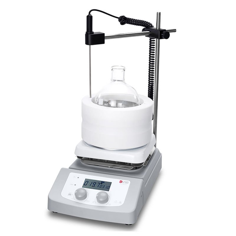 MS-H380-Pro SET2 Isıtıcılı Manyetik Karıştırıcı 200... 1.500 rpm / RT+5... 380 ℃ / 5 L