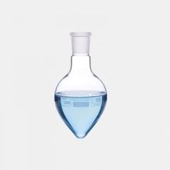 Balon - Kalp Tipi - Şilifli - Merkez Boyun : Ns 29/32 - 100 Ml
