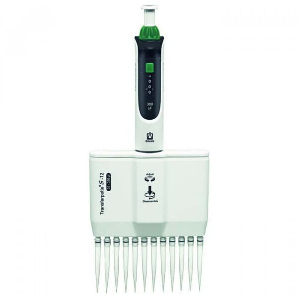 Digital Ayarlı 12 Kanallı Otomatik Pipetler, 5-50 ul, Aksesuarlı, S Serisi