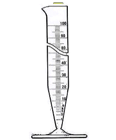 EMÜLSİYON MEZÜRÜ - Dibi konik  100
