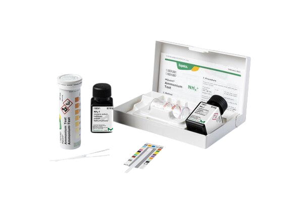 110024.0001 Merck Marka Mquant Amonyum Testi 10-30-60-100-200-400 Mg/L Nh4Metot : Nessler Test / Paket :100