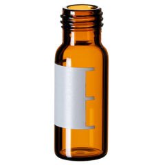 Vial 1,5ml, Vidalı, Amber, 32 X 11.6mm, 1. Hidrolitik Kalite, Geniş Ağızlı - Etiketli Ve Dolum Hatlar 100 Adet