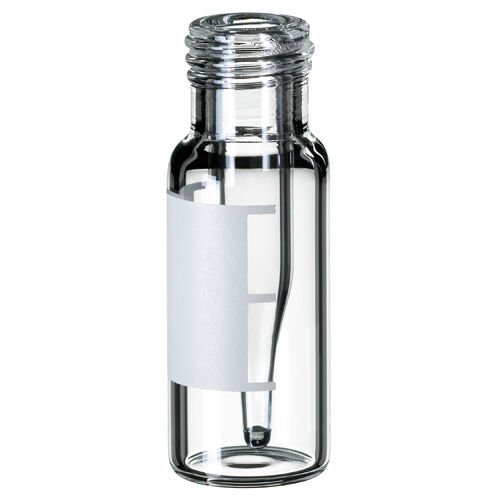 Vial 0,2ml, Şeffaf, Mikro İnsert, 32 X 11.6mm, 1. Hidrolitik Kalite, Etiket Ve Dolum Hatlar 100 Adet