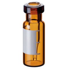 Vial 0,2ml, Amber, Kirik Boyunlu, 32 X 11.6mm, Mikro Ekleme Entegre Vaziyetinde, 1. Hidrolitik Kalite, Etiket Ve Dolum Hatlar 100 Adet