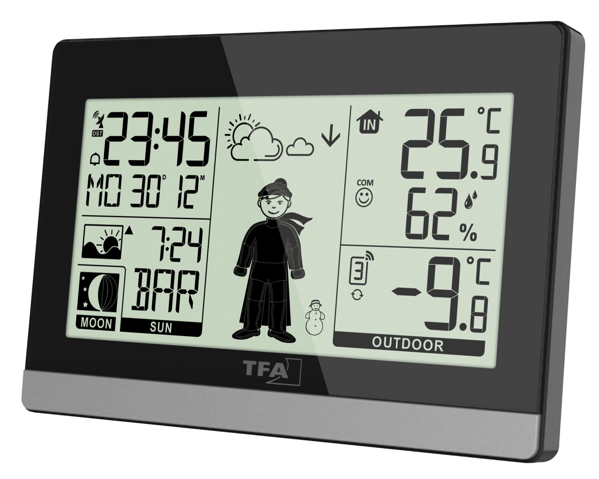 Kablosuz hava durumu istasyonu WEATHER BOY