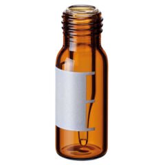 Vial 0,2ml, Amber, 32 X 11.6mm, Mikro Ekleme Entegre Vaziyetinde, 1. Hidrolitik Kalite, Etiket Ve Dolum Hatlar 100 Adet