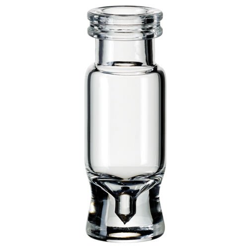 Vial 0,9ml, Şeffaf, Microliteri, Sıkmalı, Nd11, 32 X 11.6mm, 1. Hidrolitik Kalite, 1Μl Rezidüel Volüm İle 100 Adet