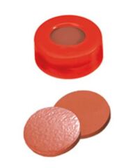 Kapak 11mm Sıkmalı, Kırmızı, Orta Delikli, Ptfe Kırmızı/Silikon Beyaz/Ptfe Kırmızı, 45° Shore A, 1.0mm 100 Adet