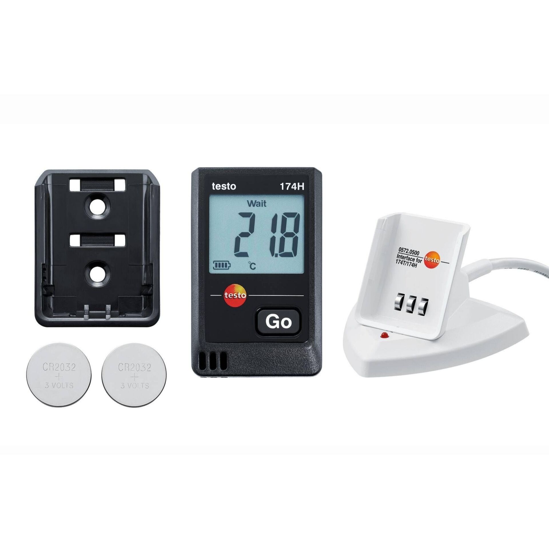 Testo 174H Mini Sıcaklık ve Nem Kayıt Cihazı Seti