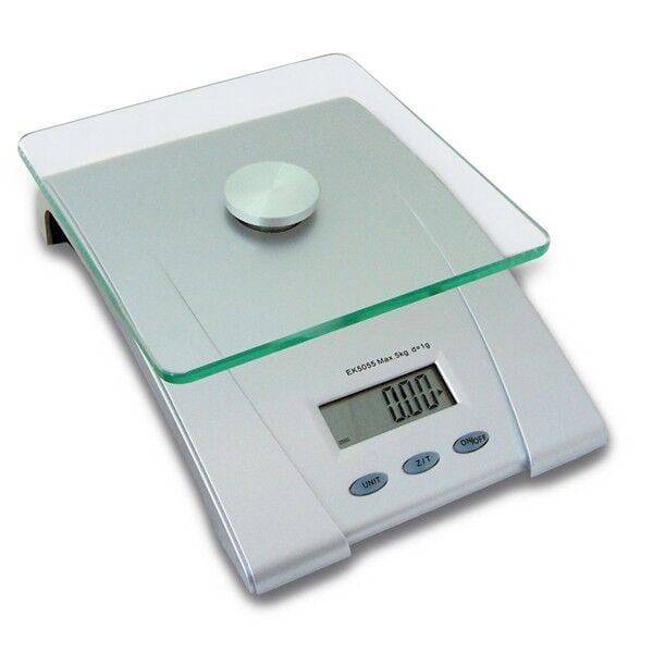 EK 5055 Cam Kefeli Mutfak Terazisi 5KG