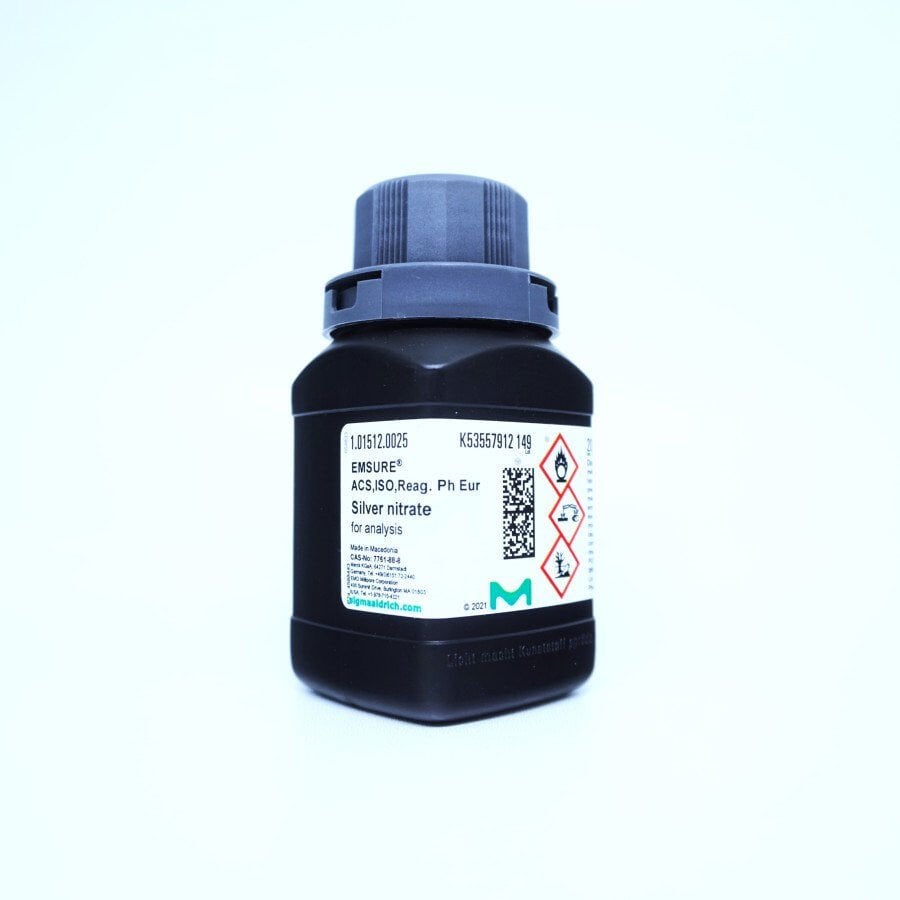 101510.0250 Silver Nitrate Cryst.Extra Pure 250 Gr