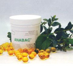 Anabac Citrus [Kutuda 100 Kapsül (Aroma: Şeftali Bazlı)