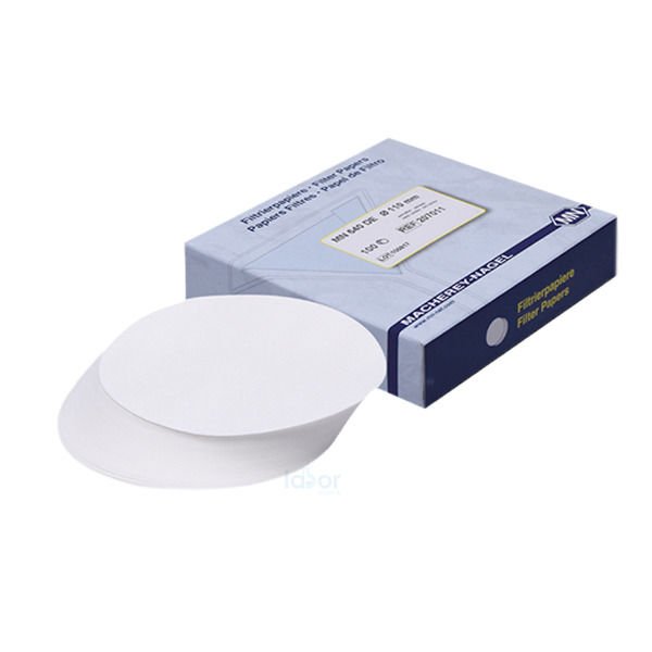Filtre Kağıdı - Kantitatif - M&Nagel - 125 Mm - Mavi Bant - Yavaş Akış Hızı