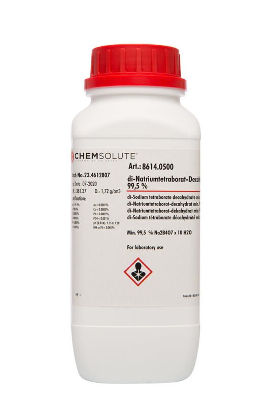 Di-Sodyum Tetraborate Decahydrate (M İn. 99.5 %) 500 Gr