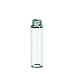 Vial 12ml Boyunlu, 15-425 Thread, 66 X 18.5mm, Beyaz, 1.Hidrolotik Kalite 100 Adet