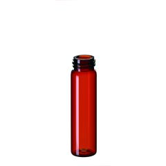 Vial 8ml Boyunlu, 15-425 Thread, 61 X 16,6mm, Amber, 1.Hidrolotik Kalite 100 Adet