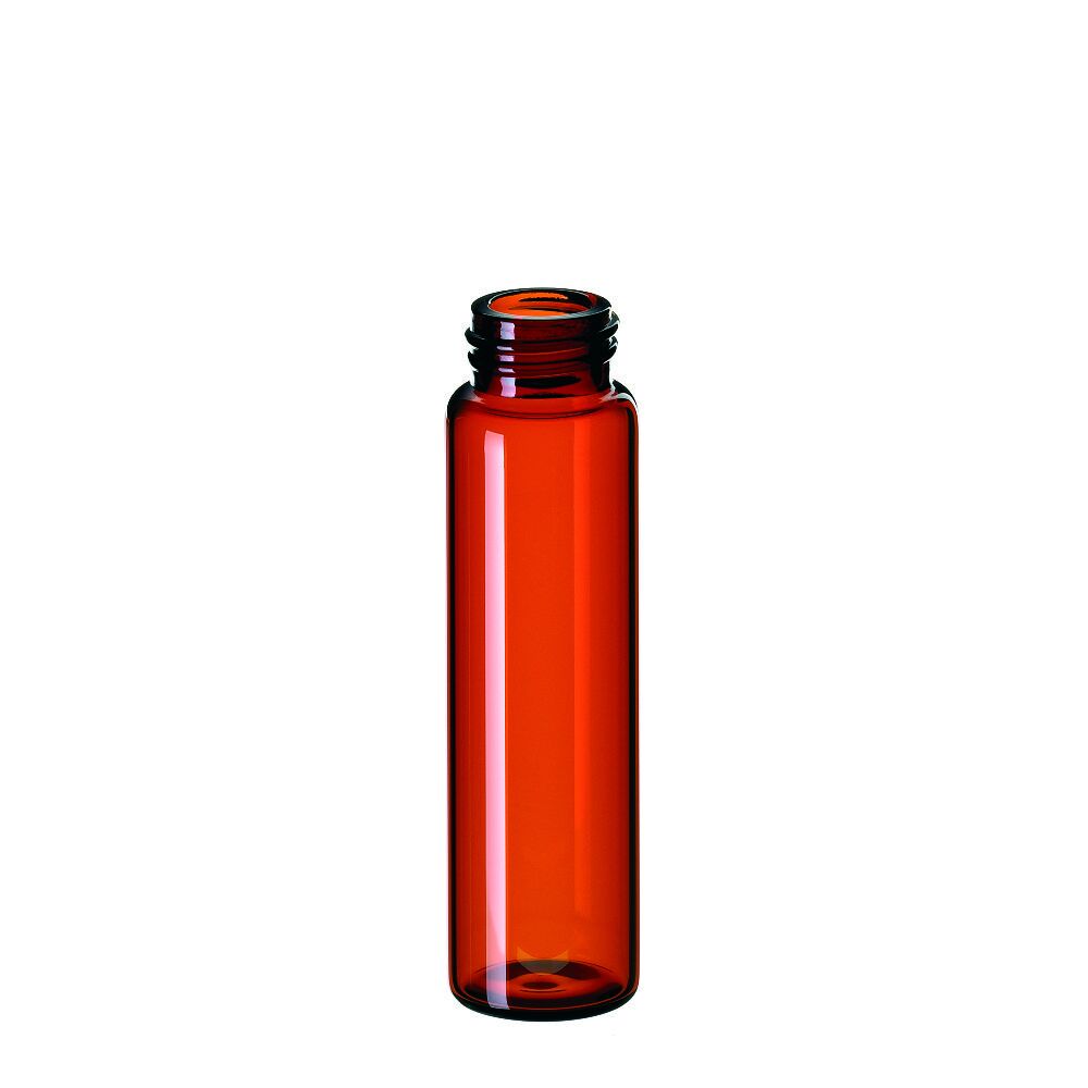 Vial 12ml Boyunlu, 15-425 Thread, 66 X 18,5mm, Amber, 1.Hidrolotik Kalite 100 Adet