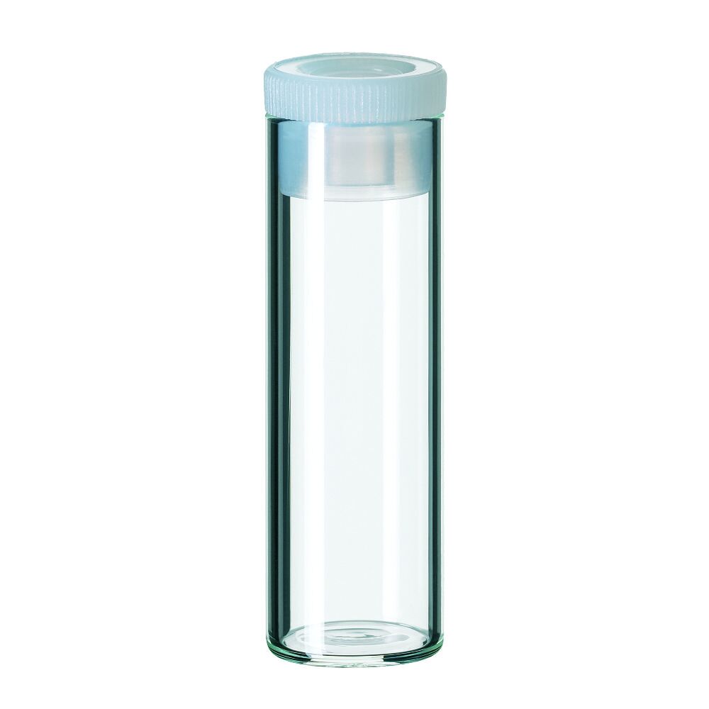Vial 4ml Shell, 44.6 X 14.6mm, Şeffaf, 15mm Pe Plug, Şeffaf 100 Adet