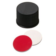Kapak 13mm, Vidalı Pp, Siyah, Silikon Beyaz/Ptfe Kırmızı, 45° Shore A, 1.3mm 100 Adet