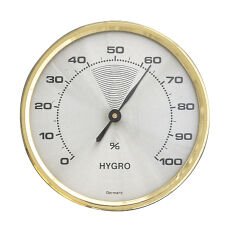 Pirinç halkalı analog higrometre