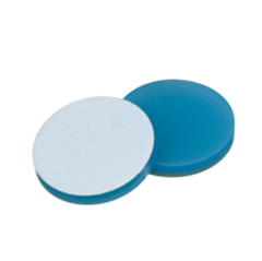 Septa 20mm, Silikon Şeffaf Mavi/Ptfe Beyaz, 45° Shore A, 3.0mm 100 Adet