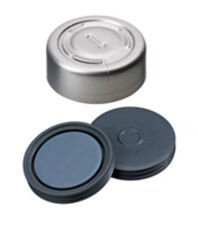 Kapak 20mm, Alüminyum, Şeffaf Lake, Tamamen Çikalir, Pharma-Fix-Septa, Butyl/Ptfe, 50° Shore A, 3.0mm 100 Adet